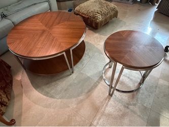 Coffee and side table