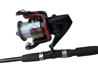 Matzuo MZ-230 Fishing Rod (Black/Red/Silver) for Sale in Aurora