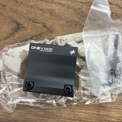 Blackout Defense OneX M2.3 Micro Red Dot Mount - Black (Gen1)
