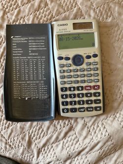 Casio fx-115ES Natural Display Scientific Calculator Solar Two Way Power (B)