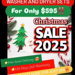 Washer And Dryer