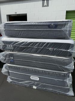 BRAND NEW Queen & Full Size Mattress *FREE DELIVERY* Beautyrest Platinum / Sealy Posturpedic / Serta iComfort (Prices Starting $299)