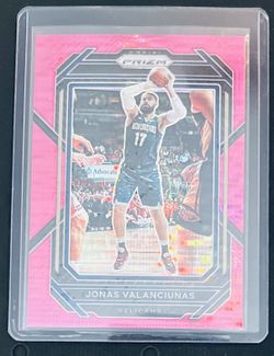 2021 Prizm Jonas Valanciunas Pink Pulsar Prizm /42