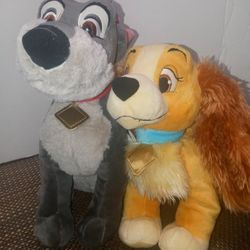 Disney Lady and the Tramp  Plush