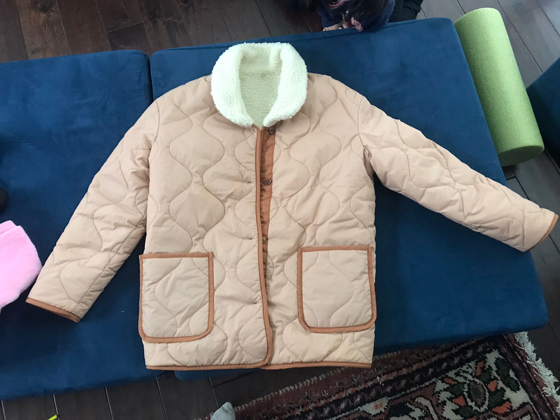 Levi's Quilted Womens Coat Sherpa Liner