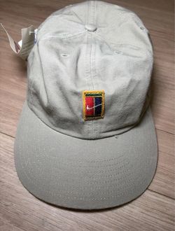 Vintage Nike Court Tennis Hat Cap Gray Green Strapback NWT Deadstock 561125