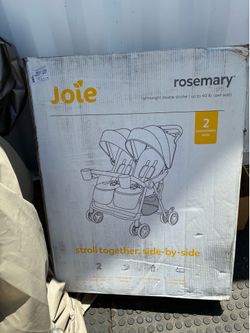 Joie Rosemary Lightweight Double Stroller – New in Box!