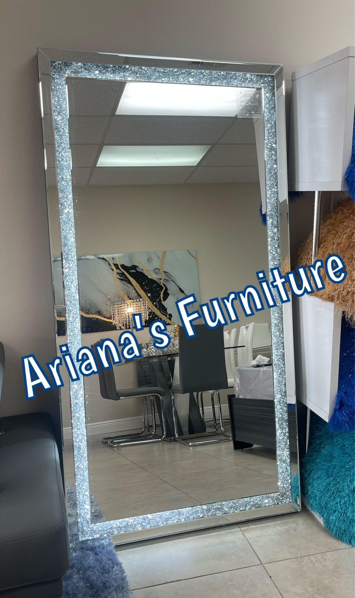 new 35x68 led floor mirror