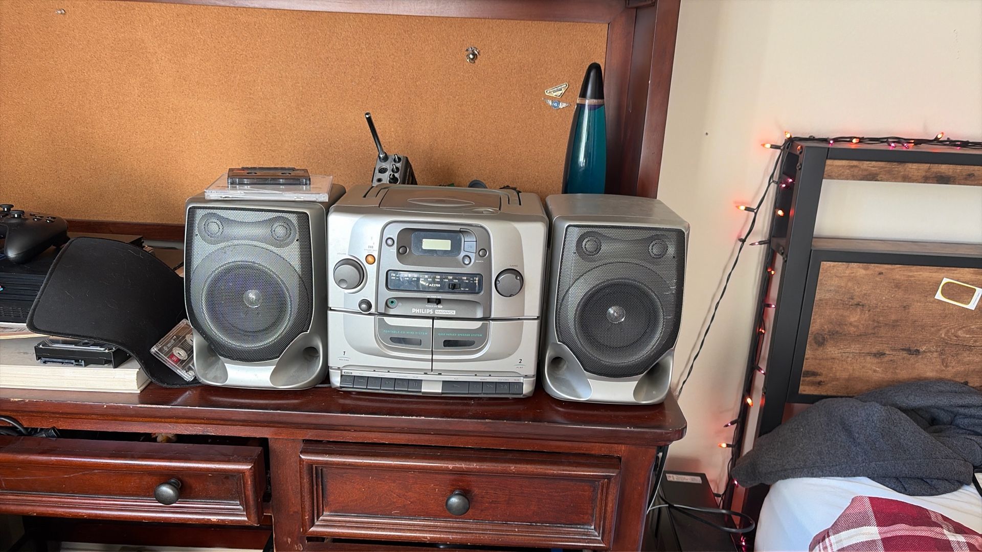 Phillips Magnavox, Cd Player, Cassette Player And Radio