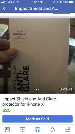 Anti glare for IPhone X