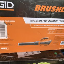 Blower  Ridgid 18 Volt, Tool Only