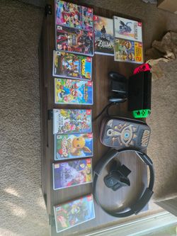 Nintendo switch lot with games