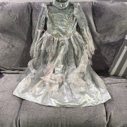 Zombie Bride Costume Girls Size 4-6