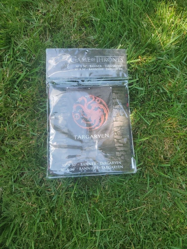 Game of Thrones, Targaryen banner new in Package
