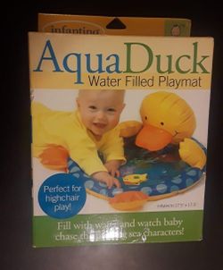 Aqua Duck water filled playmat $8 FIRM