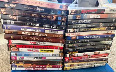 32 random dvd’s
