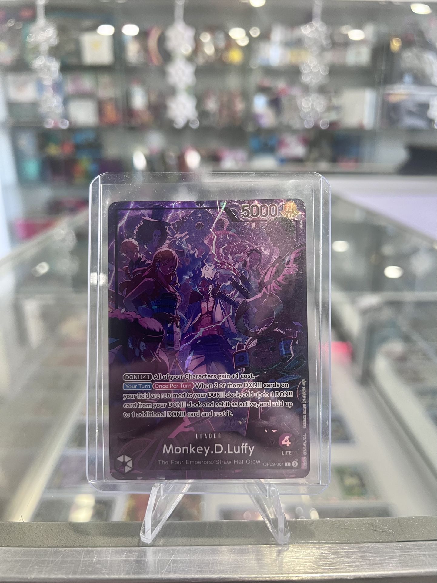 Monkey.D.Luffy (English Version 2nd Anniversary Set) – One Piece Promotion Cards