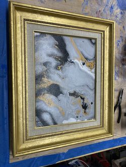 Custom Framed Acrylic Painting 16x24