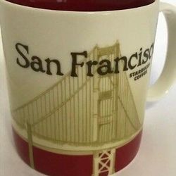 Starbucks 2012 San Francisco California Global Icon Mug - 16oz