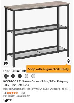 Narrow Entryway Table