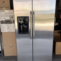 GE Side By Side Refrigerator/ Freezer  36”
