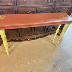 Vintage Foyer Table 