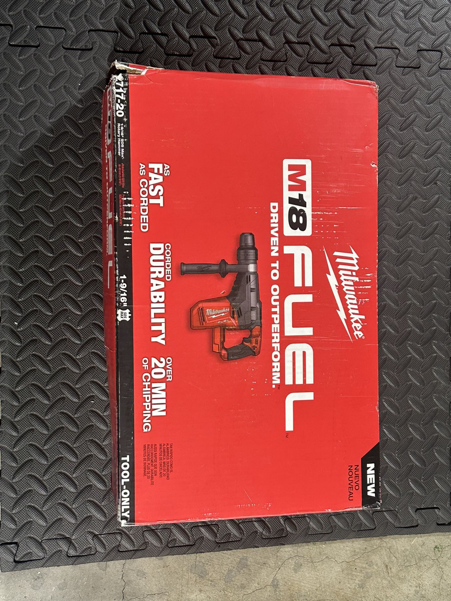 M18 FUEL 18V Lithium-Ion Brushless Cordless 1-9/16 in. SDS-Max Rotary Hammer (Tool-Only) 2717-20