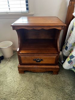 Dearborn furniture, Provincetown, Birch collection, solid wood nightstand