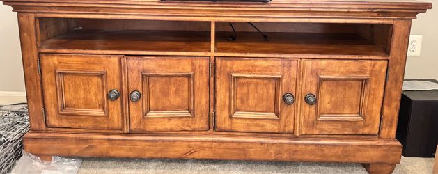 Large Wooden TV stand