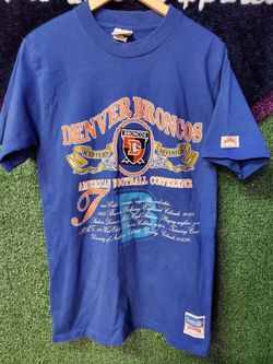 Vintage 90s Nutmeg Denver Broncos  shirt Large $25