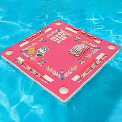3-in-1 Floating Game Mat: Mahjong, Rummi Cube, and Waterproof Cards $79.99