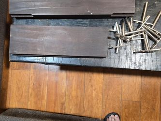6 wood floating shelves