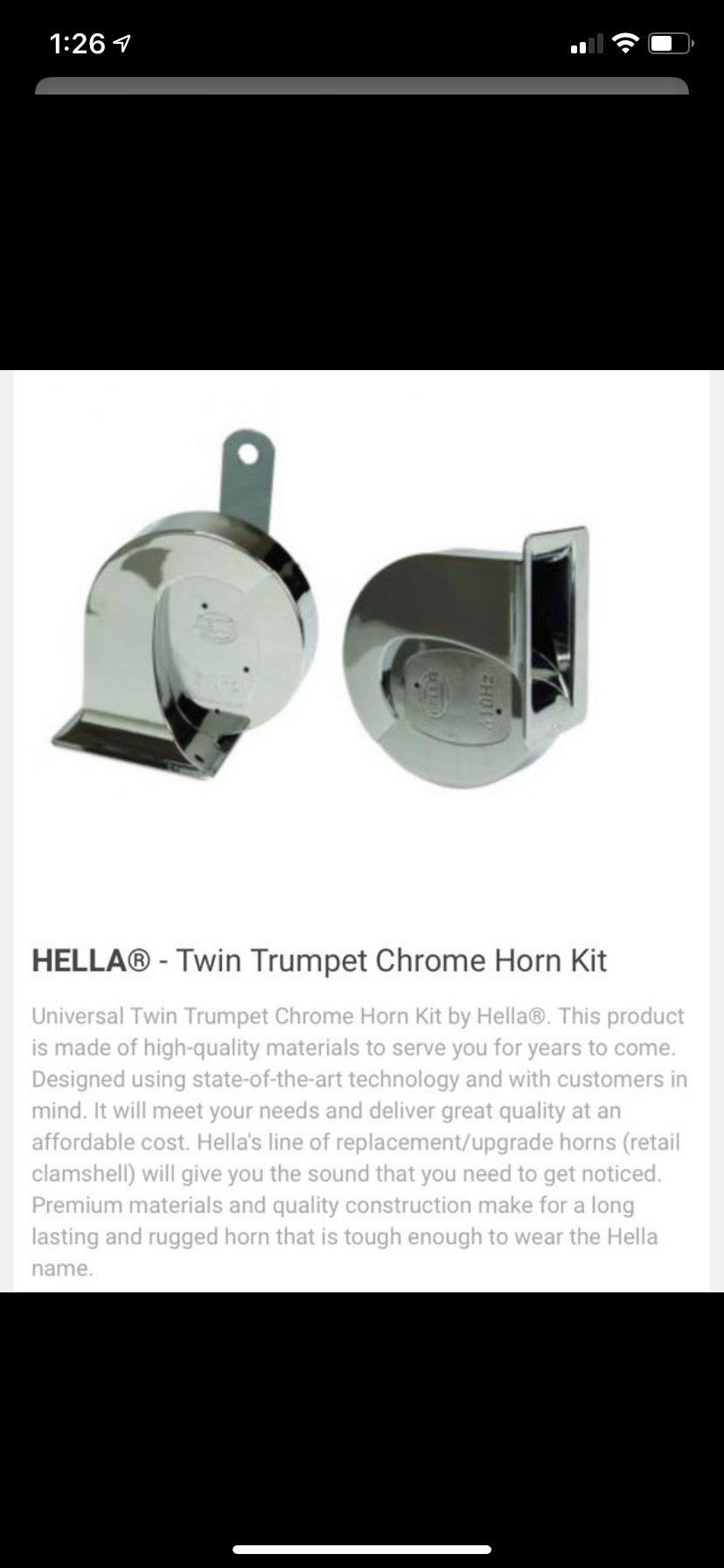 Car horn