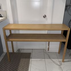 Boho Mmm Warwick Narrow Console Table Natural  