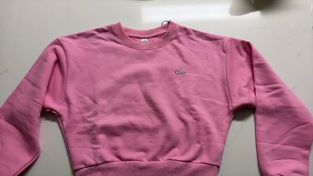 Alo cropped  Crew Neck Pullover