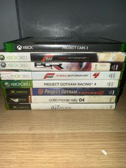 Xbox 360 and Xbox Racing Games Bundle