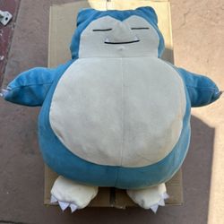 Pokémon Sleeping Snorlax Soft Pillow Buddy 18 Inch