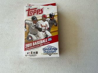 2011 Topps Baseball Update Series Factory Sealed Hanger Box Possible Mike Trout RC