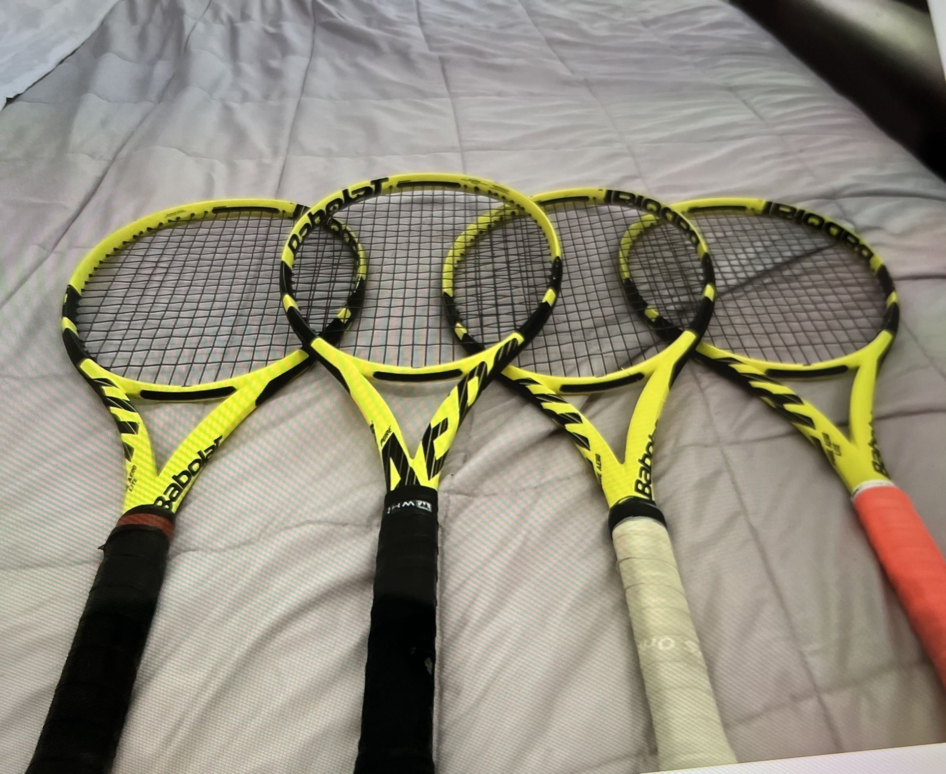Babolat Pure Aero Lite Tennis Rackets – $100 Each