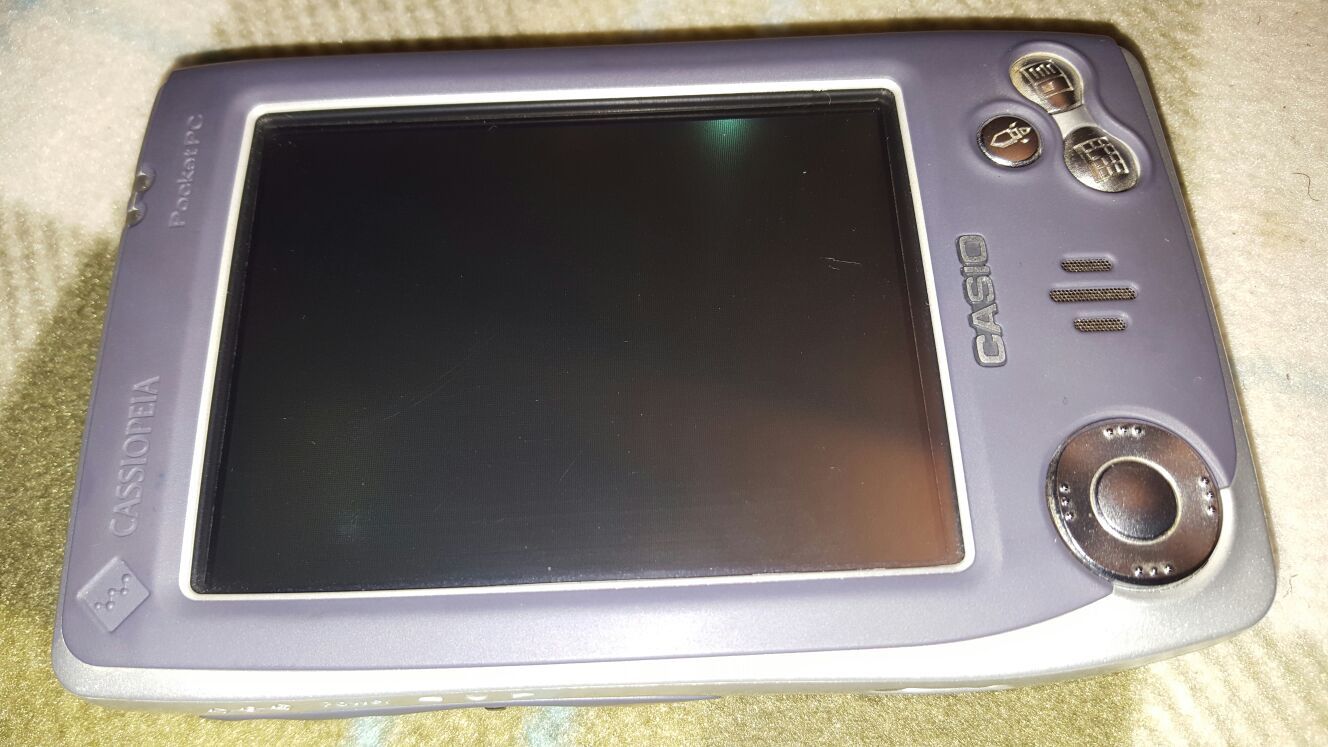 Casio pocket PC.