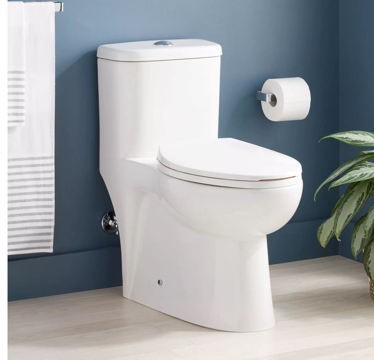 Signature Hardware One Piece Toilet