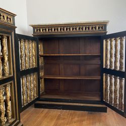 Two Antique Italian bookcases