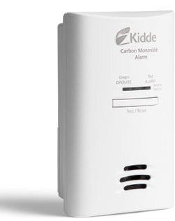 Kidde Carbon Monoxide Detector, Plug in Wall with AA Battery Backup, KN-COB-DP2.