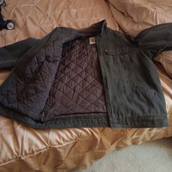 Brand New Levi's Men XL Olive Green Jack