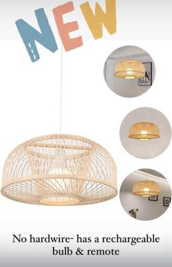 Battery chargeable light fixture