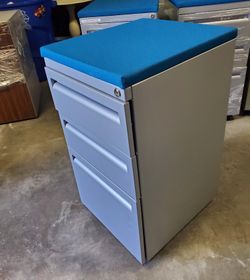 Herman Miller mobile pedestal file cabinet