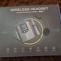 Wireless Headset Microphone 