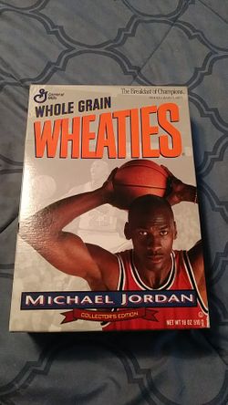 Michael Jordan Wheaties collector's edition