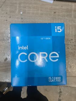 Intel Core i5-12400 12th Gen Processor - LGA1700 - NEW - Includes Cooler