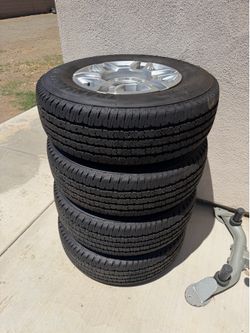 Brand New 2026 Chevy Silverado Tires & Wheels – LT245/75R17 (Set of 4)